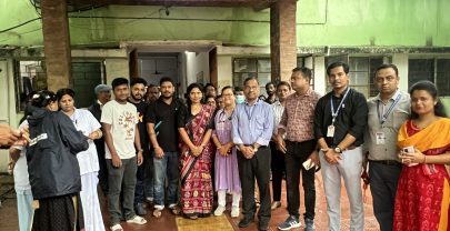 Muvi Foundation Organizes Clothes Donation Camp to Destitutes in SCB Medical College & Hospital