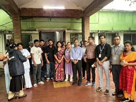 Muvi Foundation Organizes Clothes Donation Camp to Destitutes in SCB Medical College & Hospital