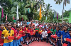 Muvi Foundation Celebrates a Special Independance Day with Bhima Bhoi School For The Blind