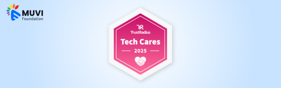 Muvi Foundation Wins the 2025 Tech Cares Award by TrustRadius